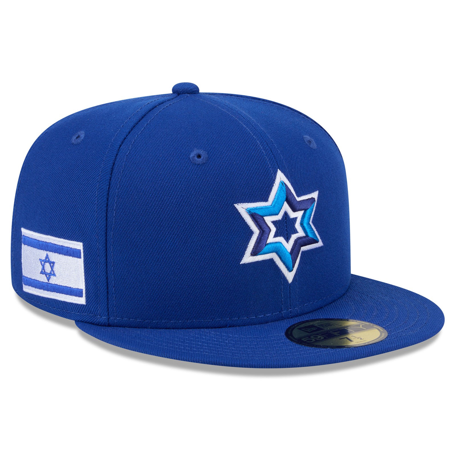 Men's New Era  Blue Israel Baseball 2026 World Baseball Classic 59FIFTY Fitted