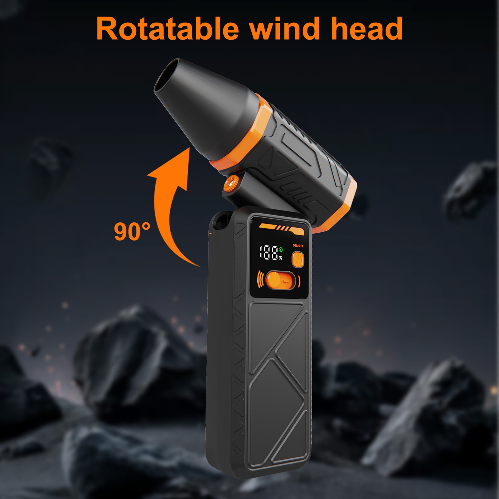 Electric Compressed Air Duster Super Power Mini Blower for PC Home Electronics