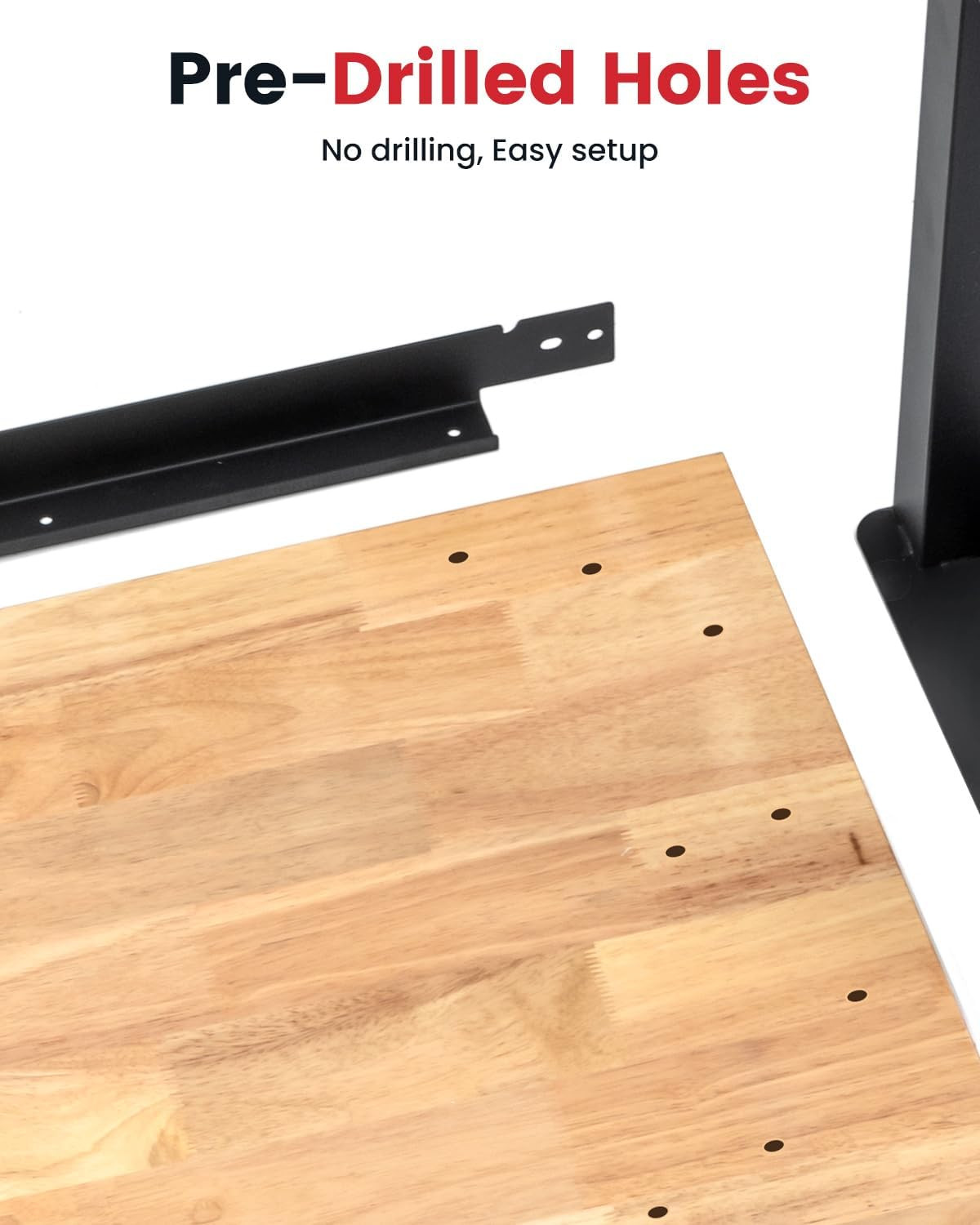 Work Bench 41 Inch Workbench for Garage Adjustable Height Heavy Duty Work Table