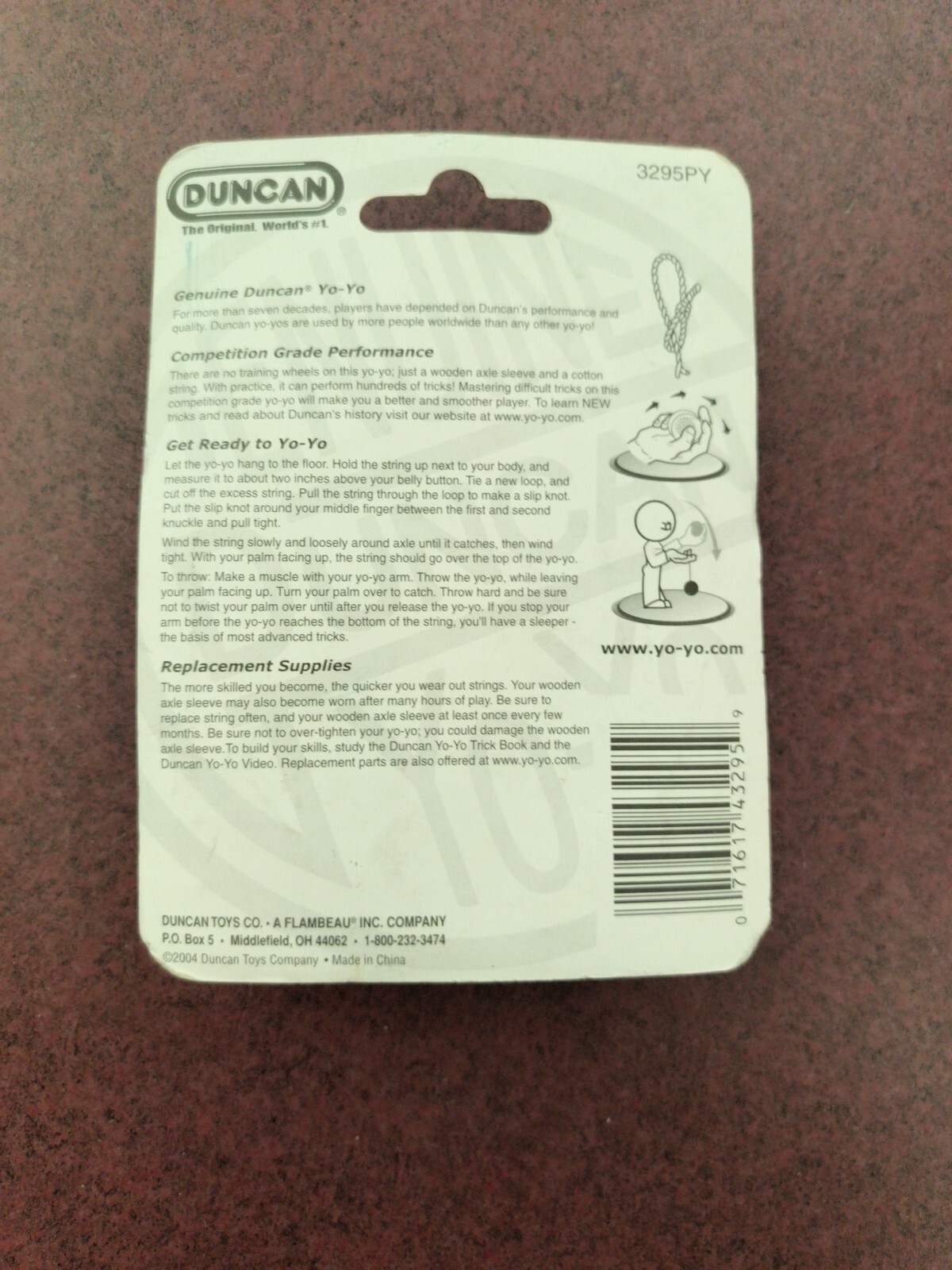 Duncan Profly Yo-Yo Classic Pro-Fly w/ Trick CD-ROM SEALED