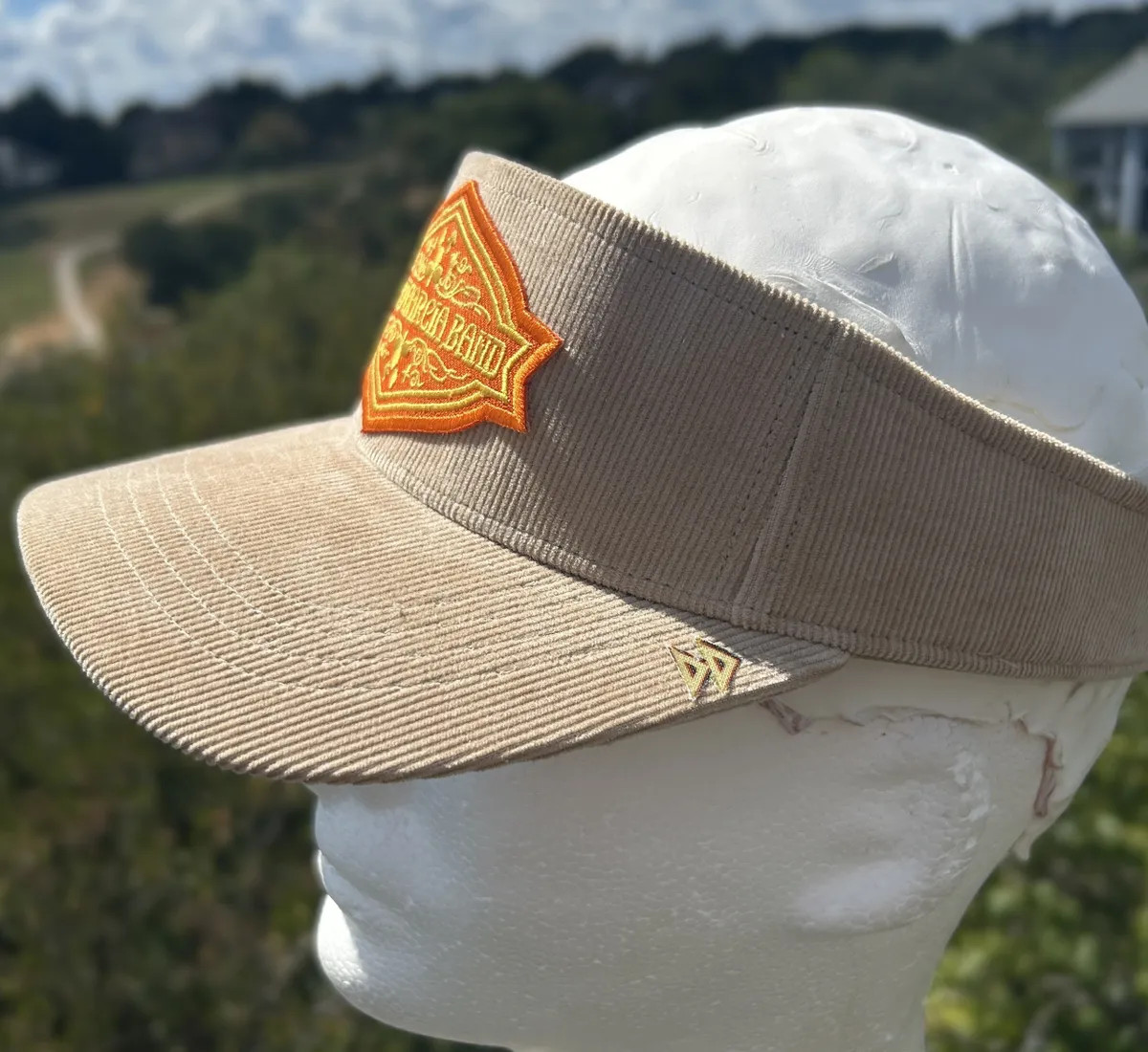 Jerry Garcia Band Cord Visor - Khaki / Orange