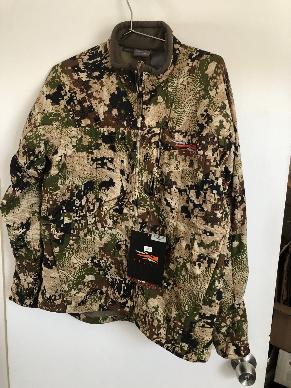 New Sitka Kelvin Jacket Optifade Subalpine Mens Large 30055-SA-L