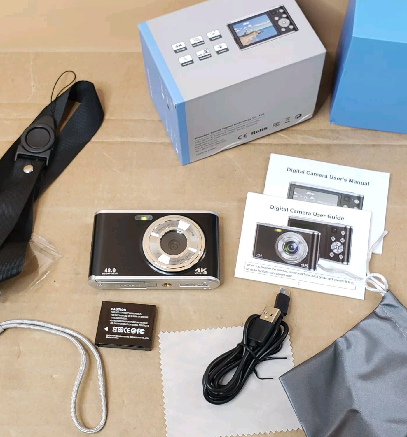 Digital Camera 4k Ultra HD 48mp DC306