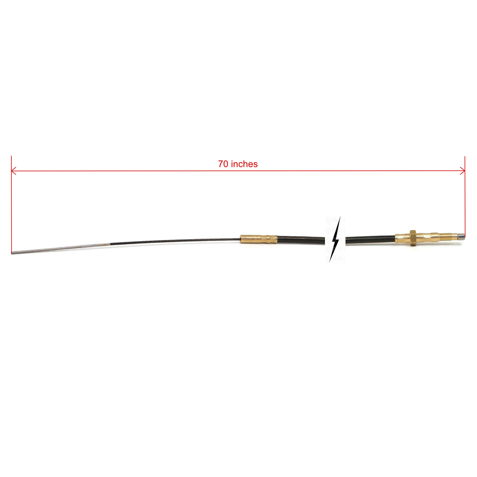 Lower Shift Cable Kit for Mercury MerCruiser Bravo X One, Two & Three Sterndrive