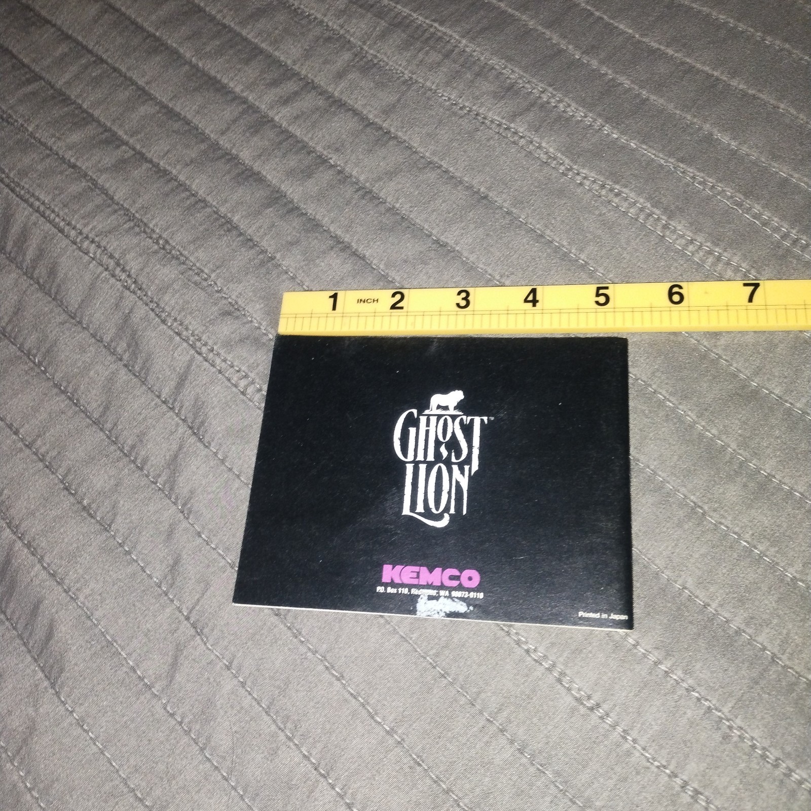 Ghost Line For NES Instruction Manual Only