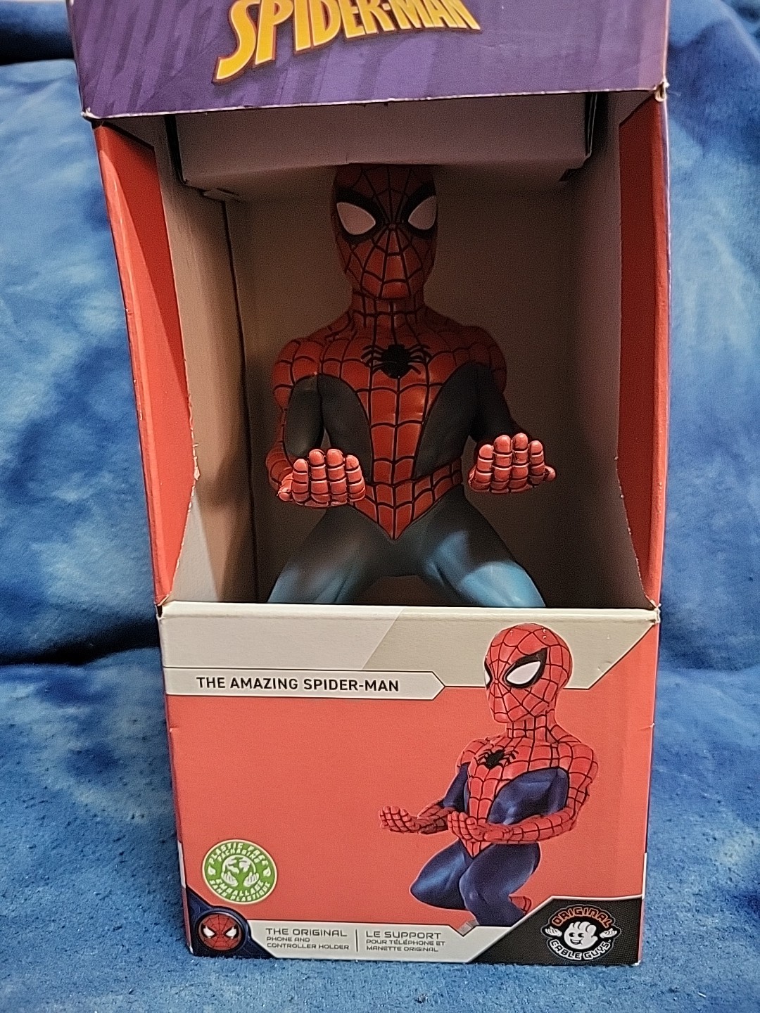 Spiderman Controller Holder Cable Guys NIB Marvel Comics Gaming