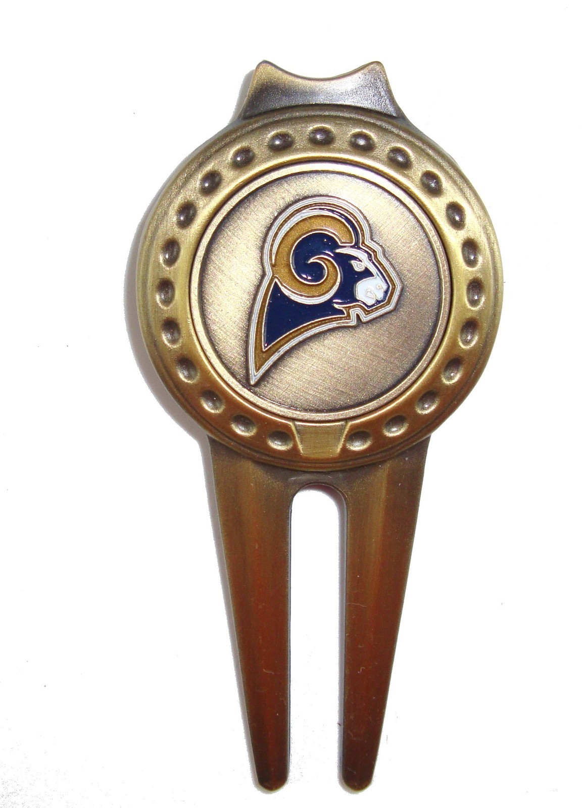 Los Angeles (LA) Rams Divot Tool with Golf Ball Marker