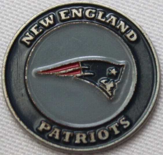 NEW ENGLAND PATRIOTS, FOOTBALL, GOLF BALL MARKER, 1 INCH GOLF MARKER SPORTS DAD