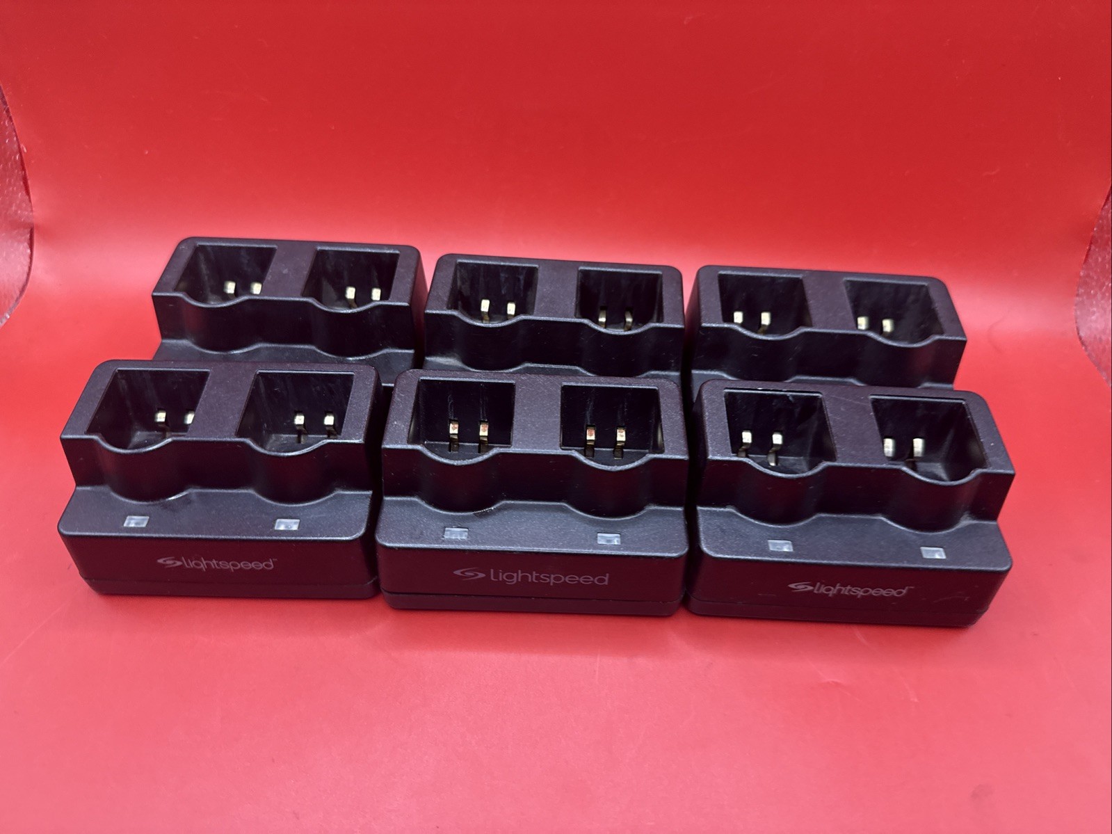 Lot Of 6 LightSpeed FlexMike Charging Station BC-RMCC.