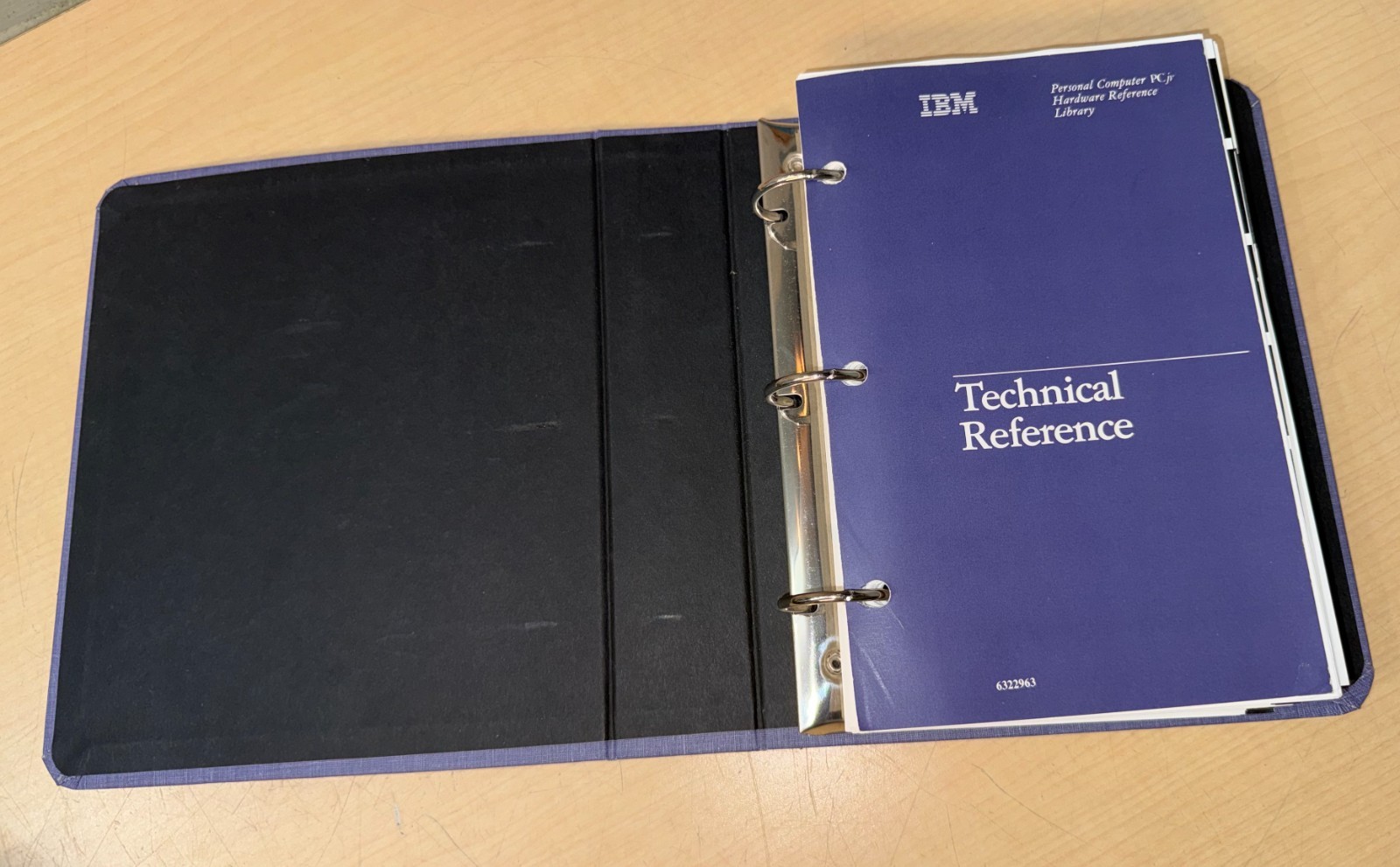 IBM PCjr Technical Reference Guide Personal Computer 6322963 1502293 Manual KL