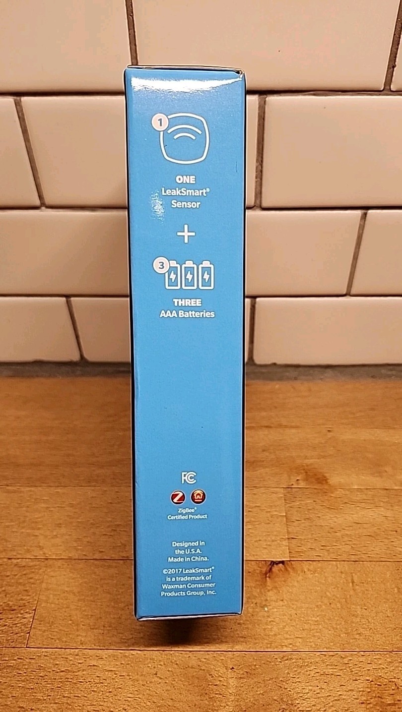 *Sealed* leakSMART Pro 8850600 Sensor 2.0 Wireless & Waterproof Leak Detector