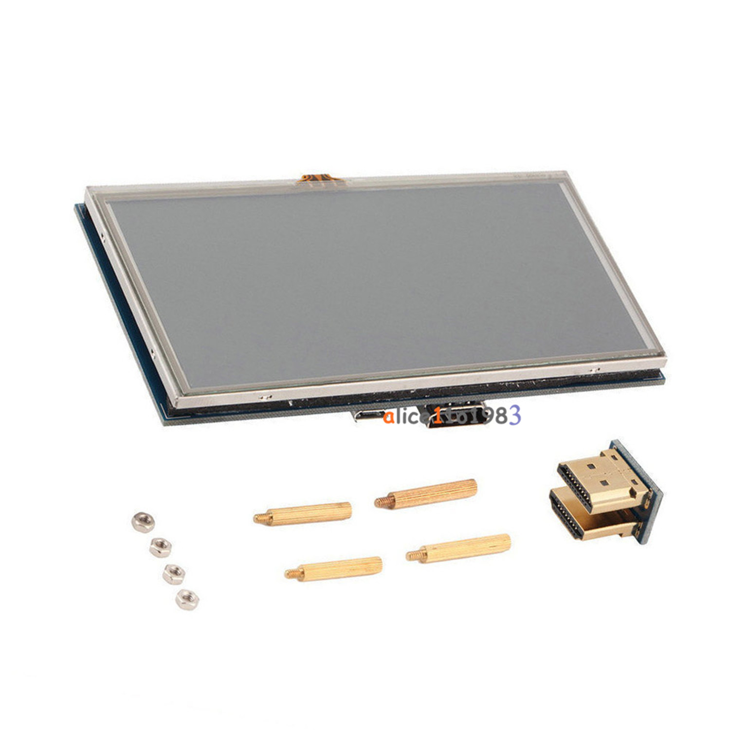 5 inch HDMI Touch Screen TFT LCD Panel Module Shield 800X480 For Raspberry Pi