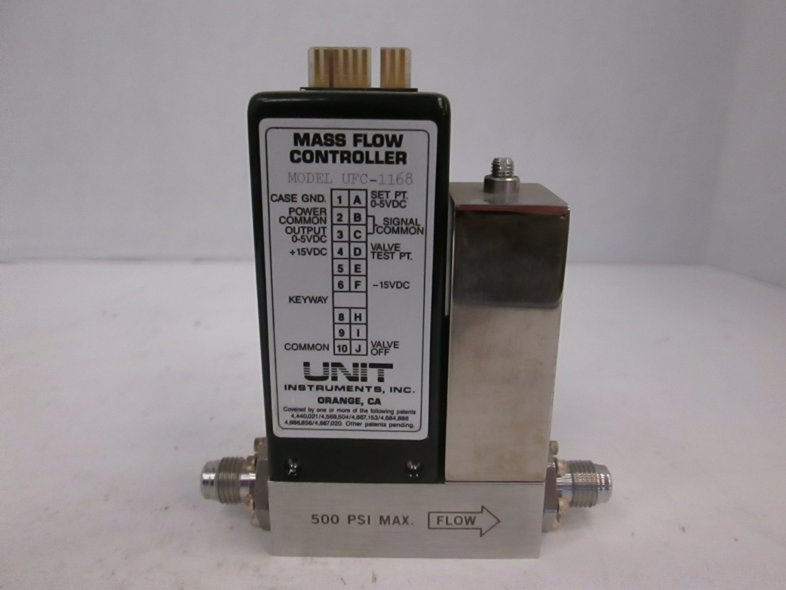 UFC-1268, Mass Flow Controller MFC, N2, 20 SLM, New