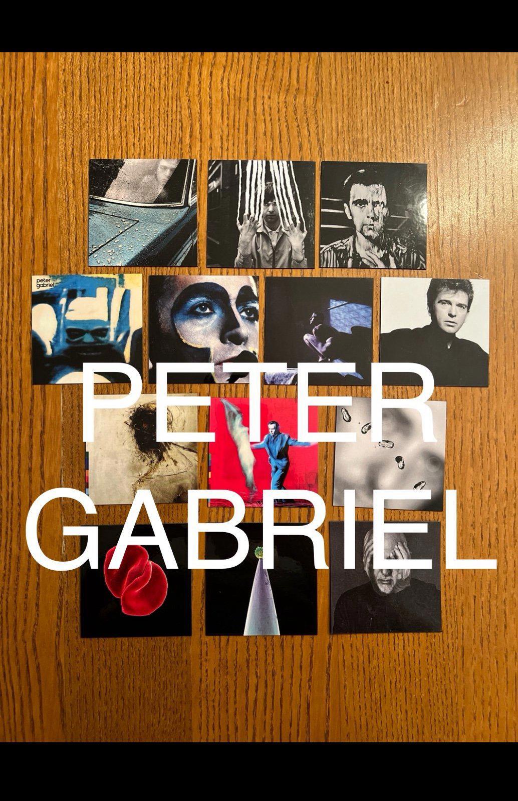 Peter Gabriel fridge magnets