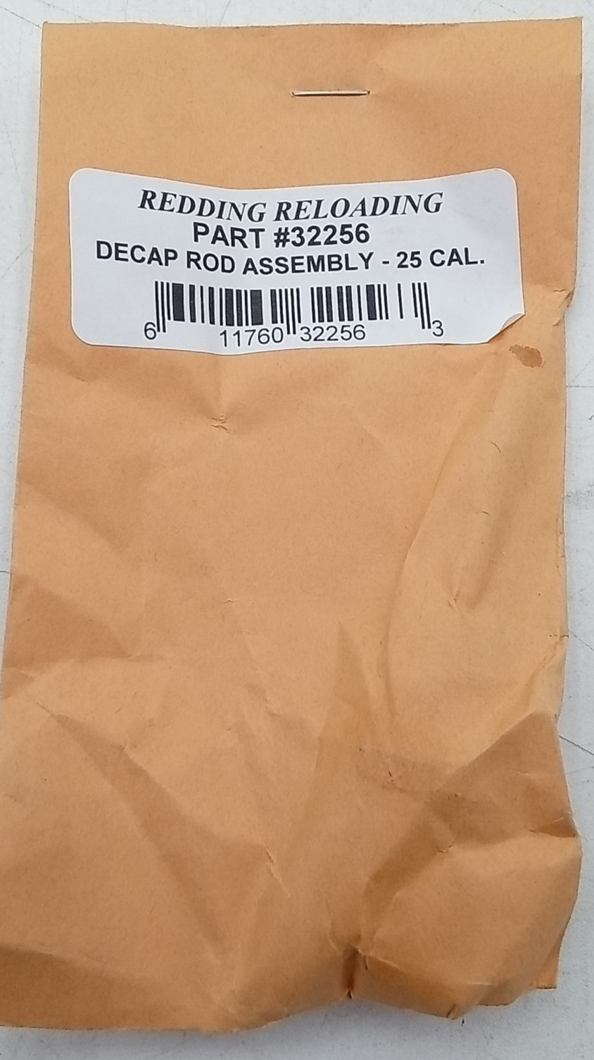 Redding Reloading #32256 Decap Rod Assembly 25cal