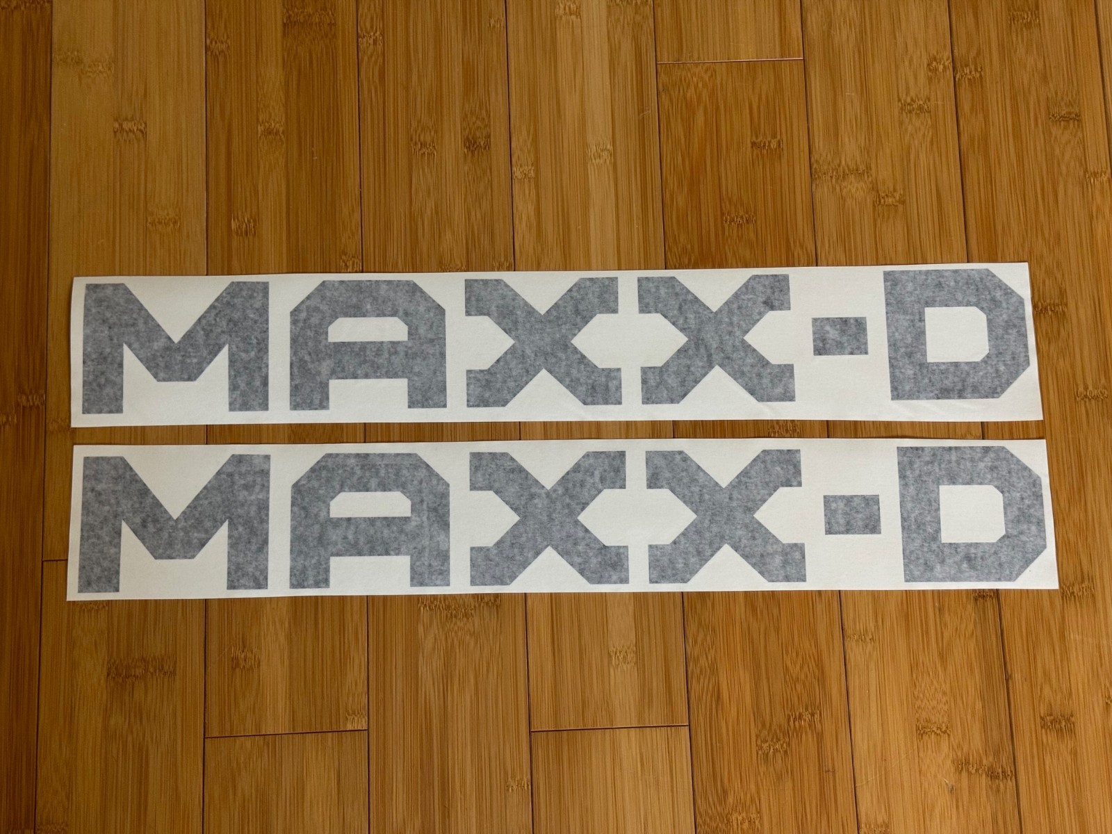 MaxxD MAXX-D Trailer Replacement Decals Black (Set 2) 12"-36" Stickers