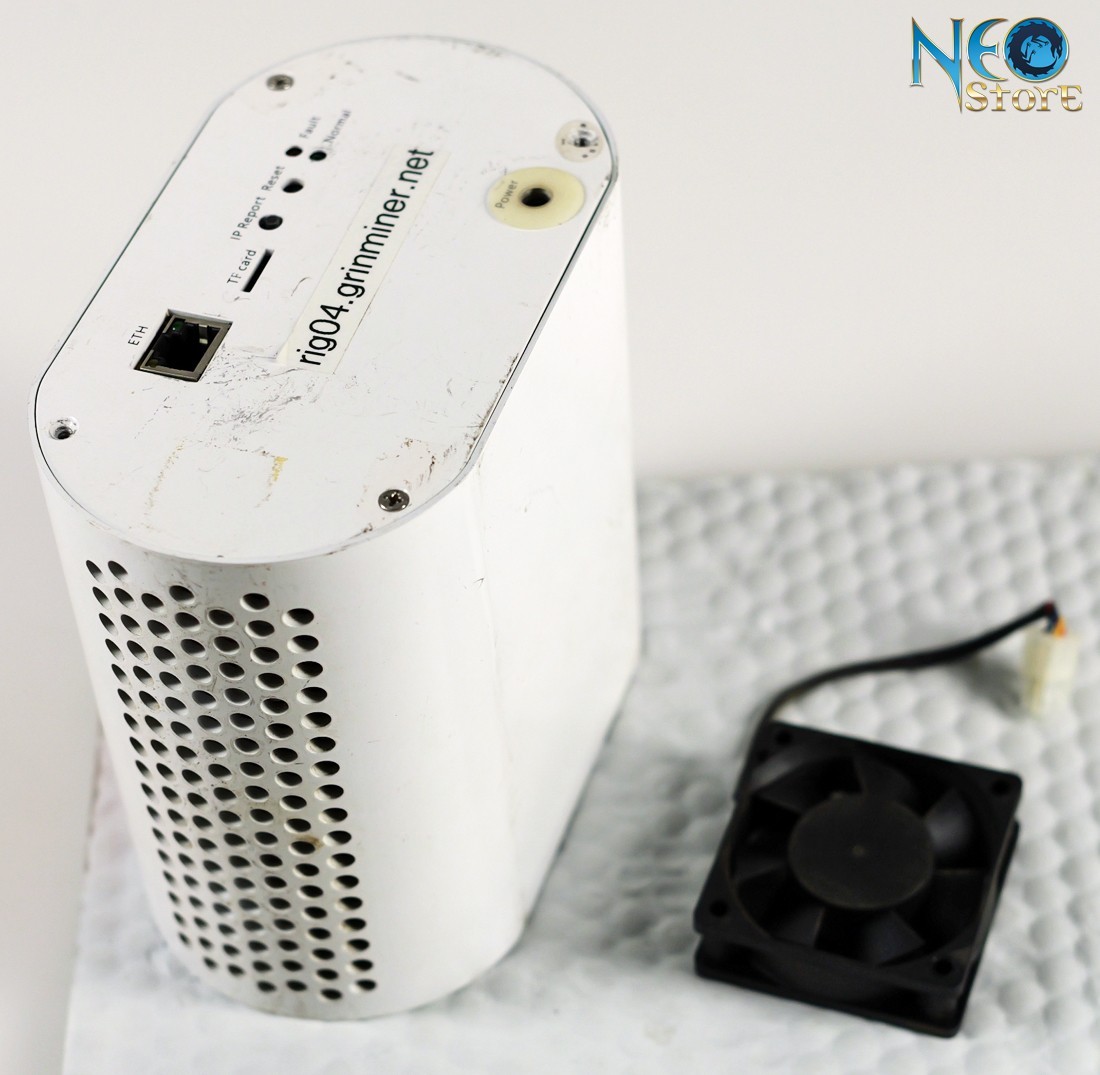 iPollo G1-mini crypto miner Grin MWC ASIC parts only for repair + extra fan
