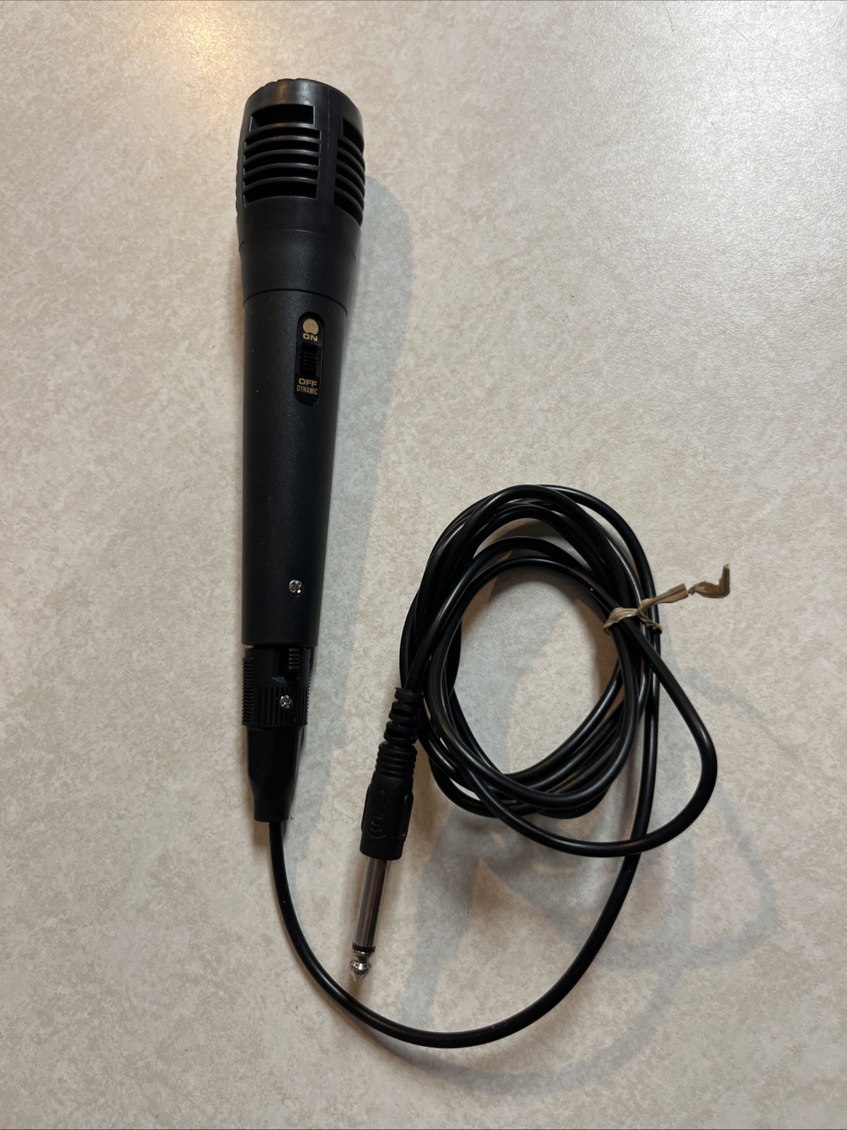 Black Karaoke Microphone with 72" long cord