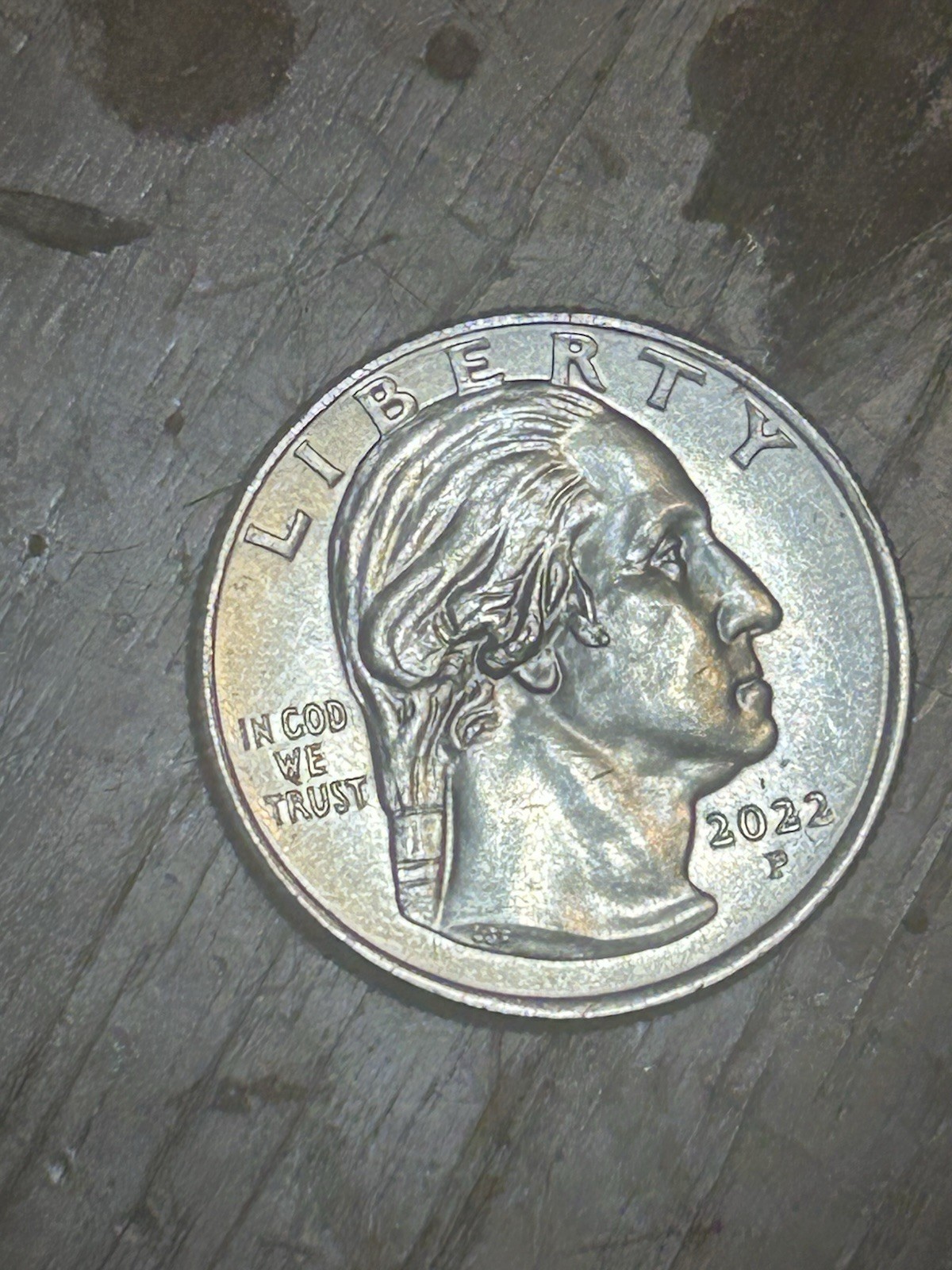 🪙 ERROR 2022 P Wilma Mankiller Quarter Error Coin Mint "IN COD WE TRUST" *Rare*