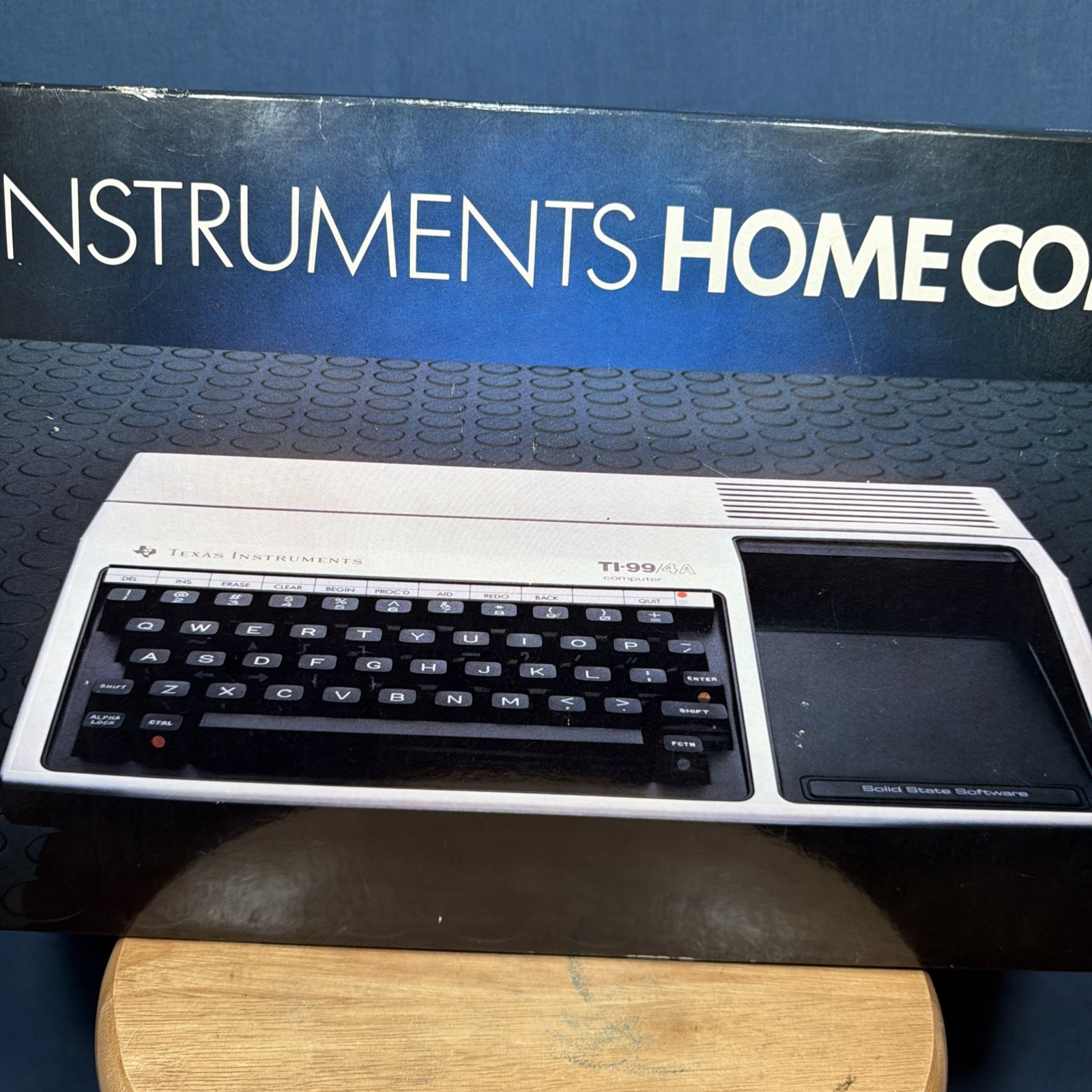 Vintage Texas Instruments TI 99/4A Home Computer System In Box Never Used