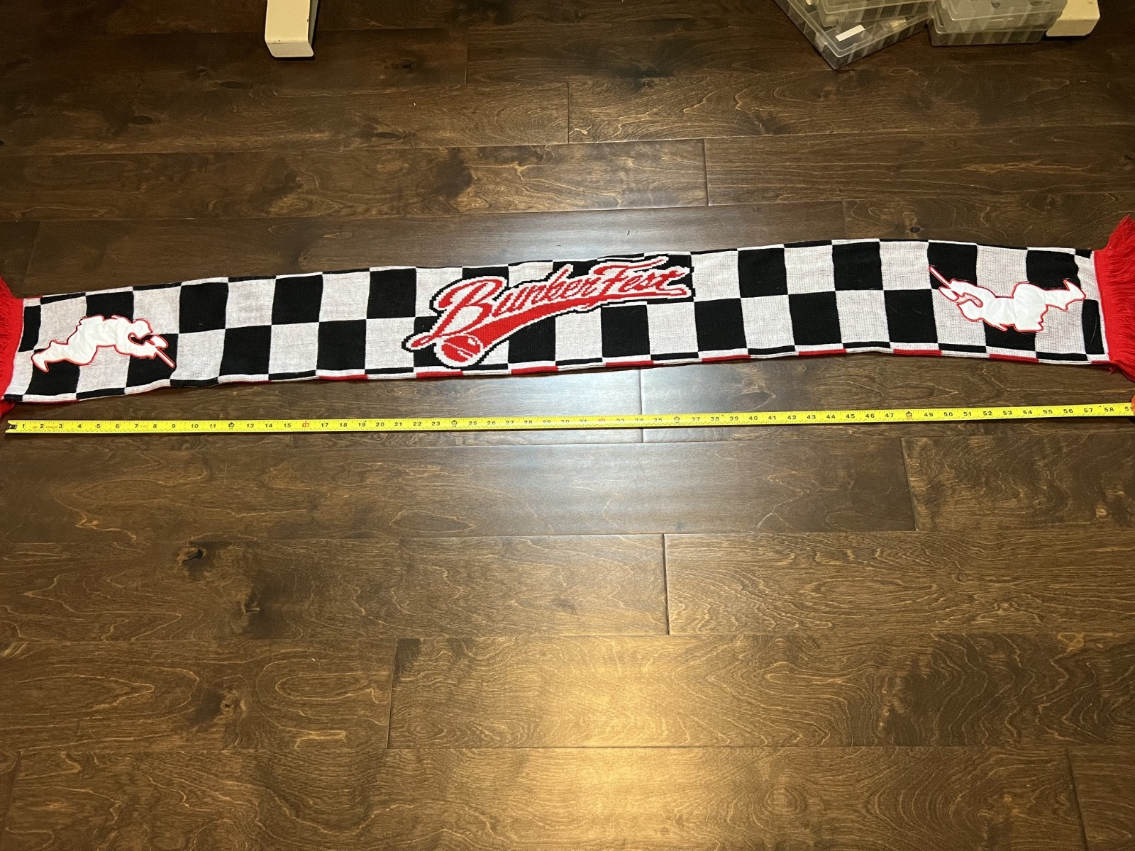 Bunkerfest Scarf Red/White/Black Paintball