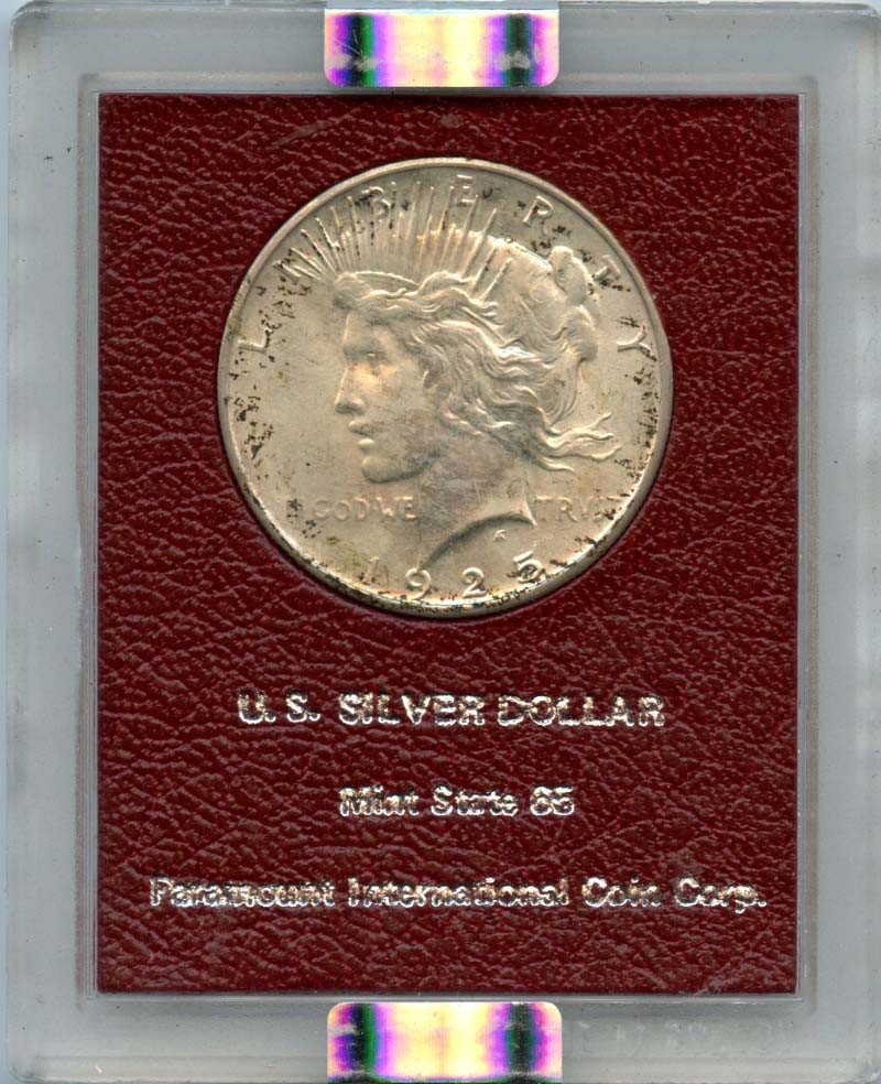 1925 Peace Dollar S$1 Paramount NGC MS65