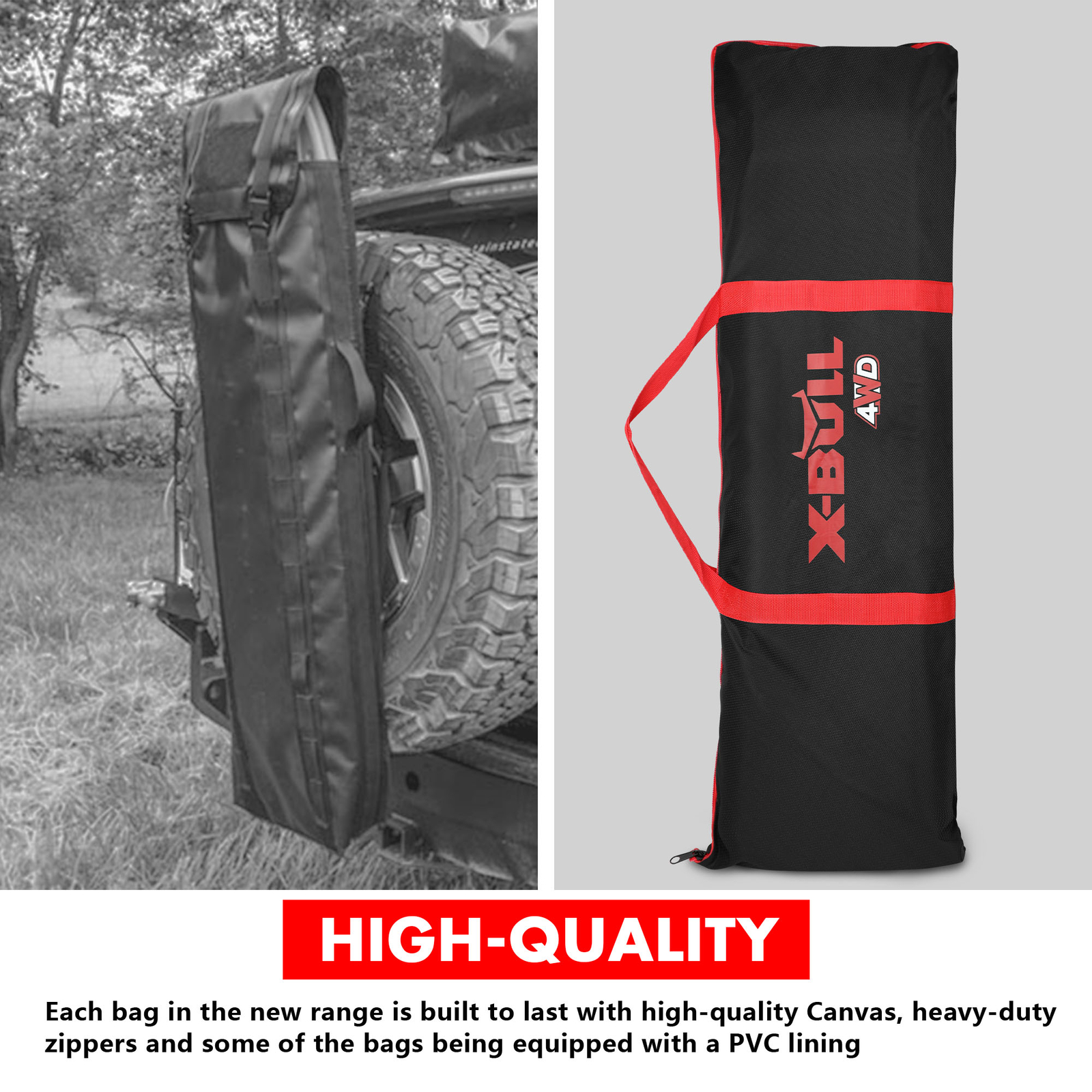 X-BULL GEN3.0 Traction Board Carrying Bag for Sand Mud Snow Recovery Tracks 4WD