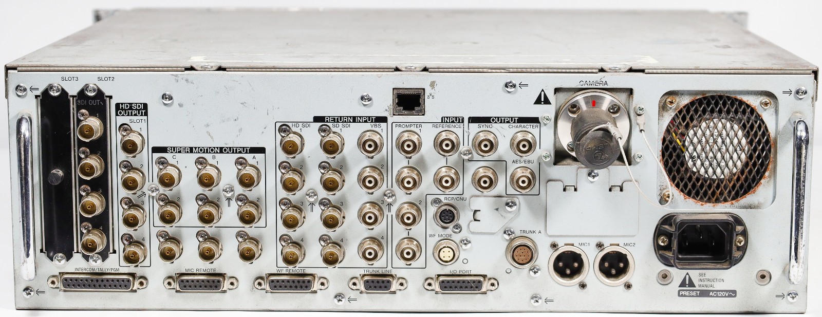 Sony HDCU-3300 HD Super Motion Camera Control Unit (Barebones Chassis Only)