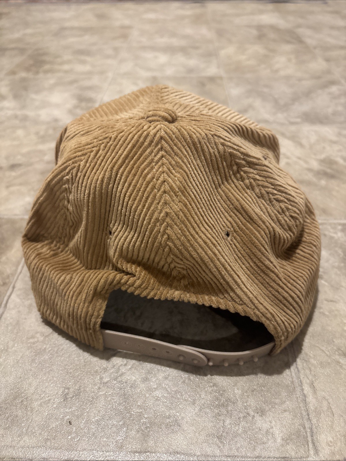 Vintage California Waterfowl Association Hat Duck Hunting Rare Corduroy Pintail
