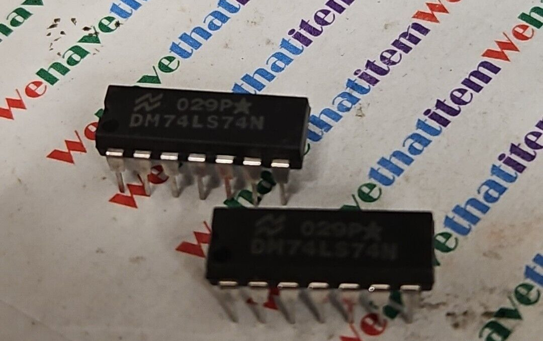 DM74LS74N / IC / DIP / 4 PIECES (QZTY)