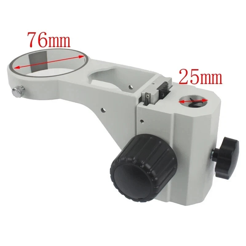 76mm Diameter Stereo Zoom Microscope Adjustable Focusing Bracket Focusing Holder