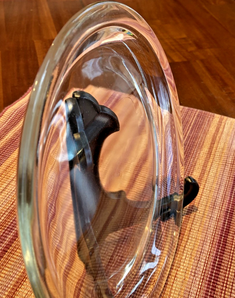 8"dia. 6" Flat bottom Clear Plate, For Liquid Light Show Effect, 5/16" Thick