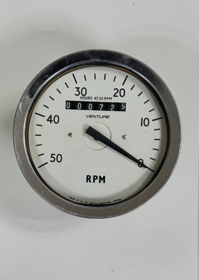 Venture T10/ PD/00/CA/0117 Industrial RPM Meter/ – 0 to 50 RPM-Made In UK