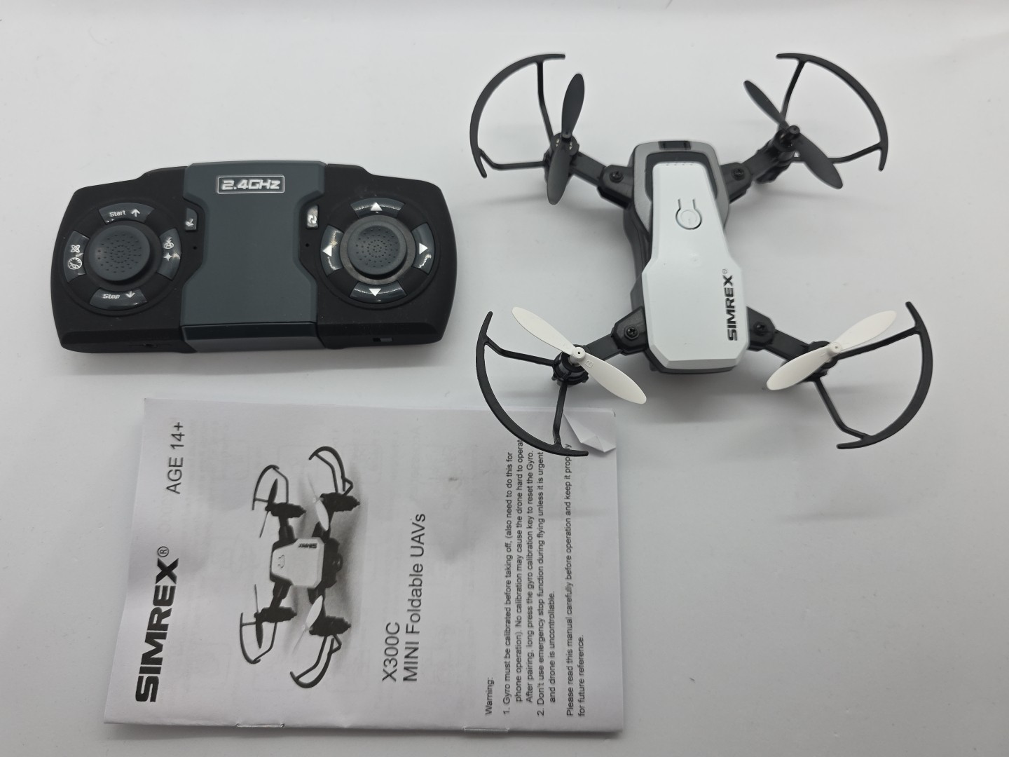 Simrex X300c Mini Camera Drone - Missing Charger