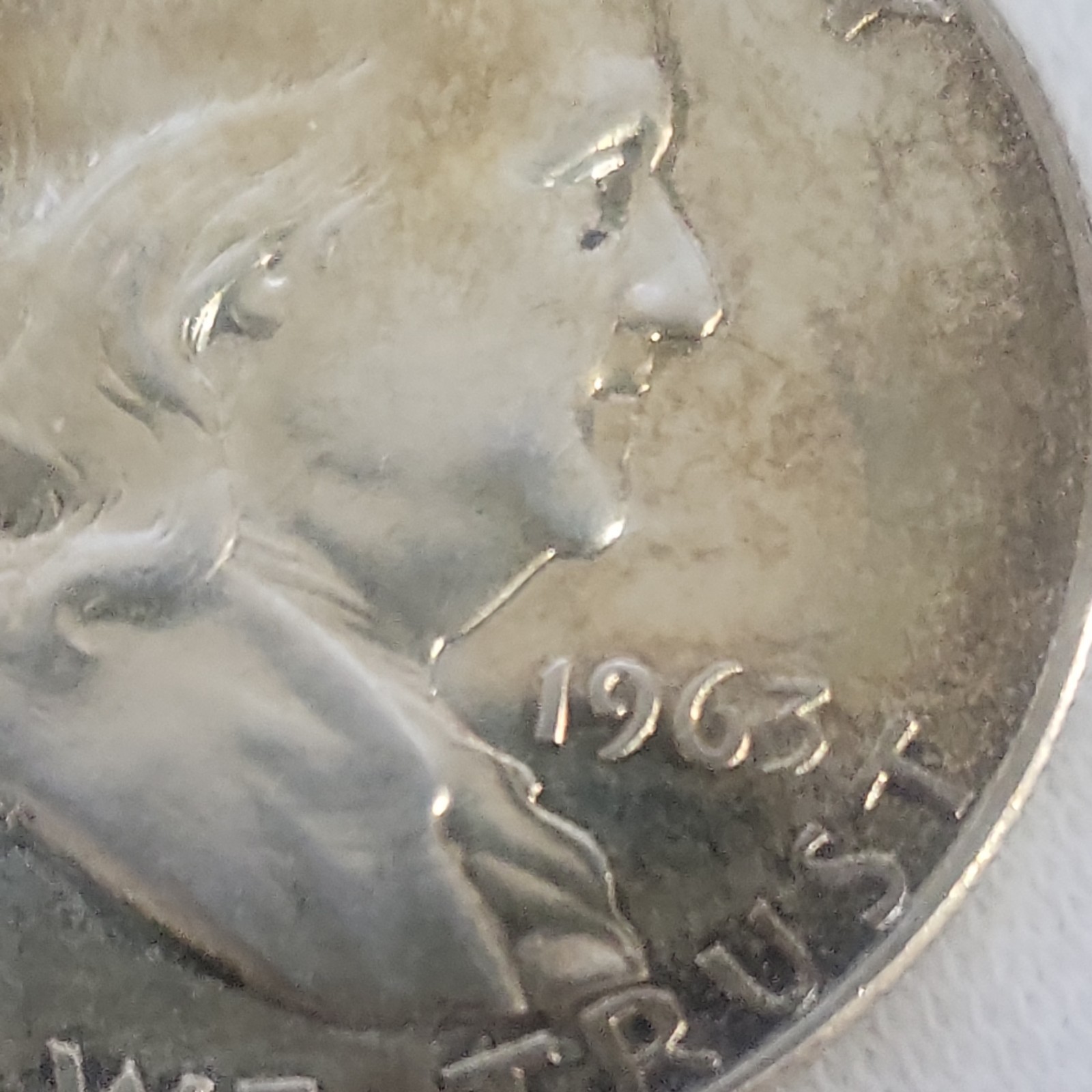 1963 Proof Franklin Half Dollar in BU Condition