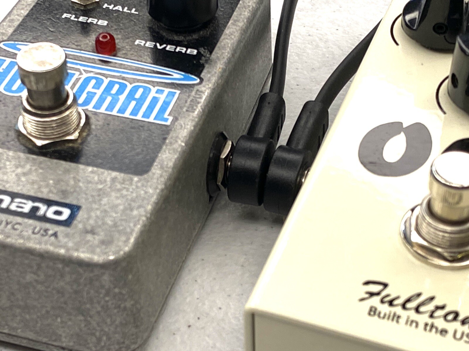 Kurrent Electric Flat Low Profile C Shape Guitar Effects Pedal Patch Cables