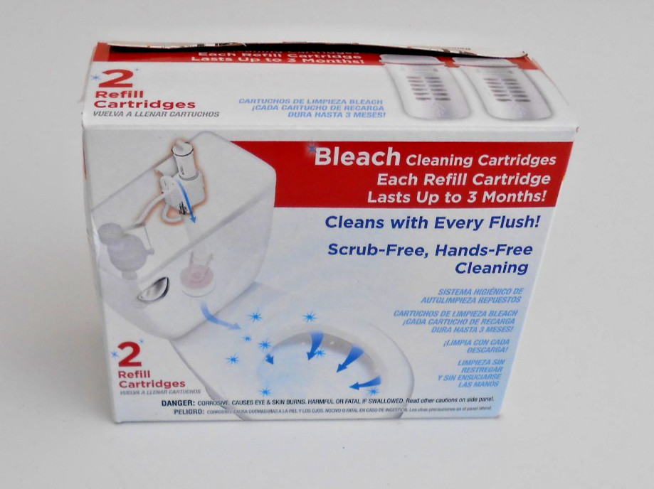Flush 'N Sparkle Bleach Toilet Cleaning Refills (2-Pack), Fluidmaster 8302P8