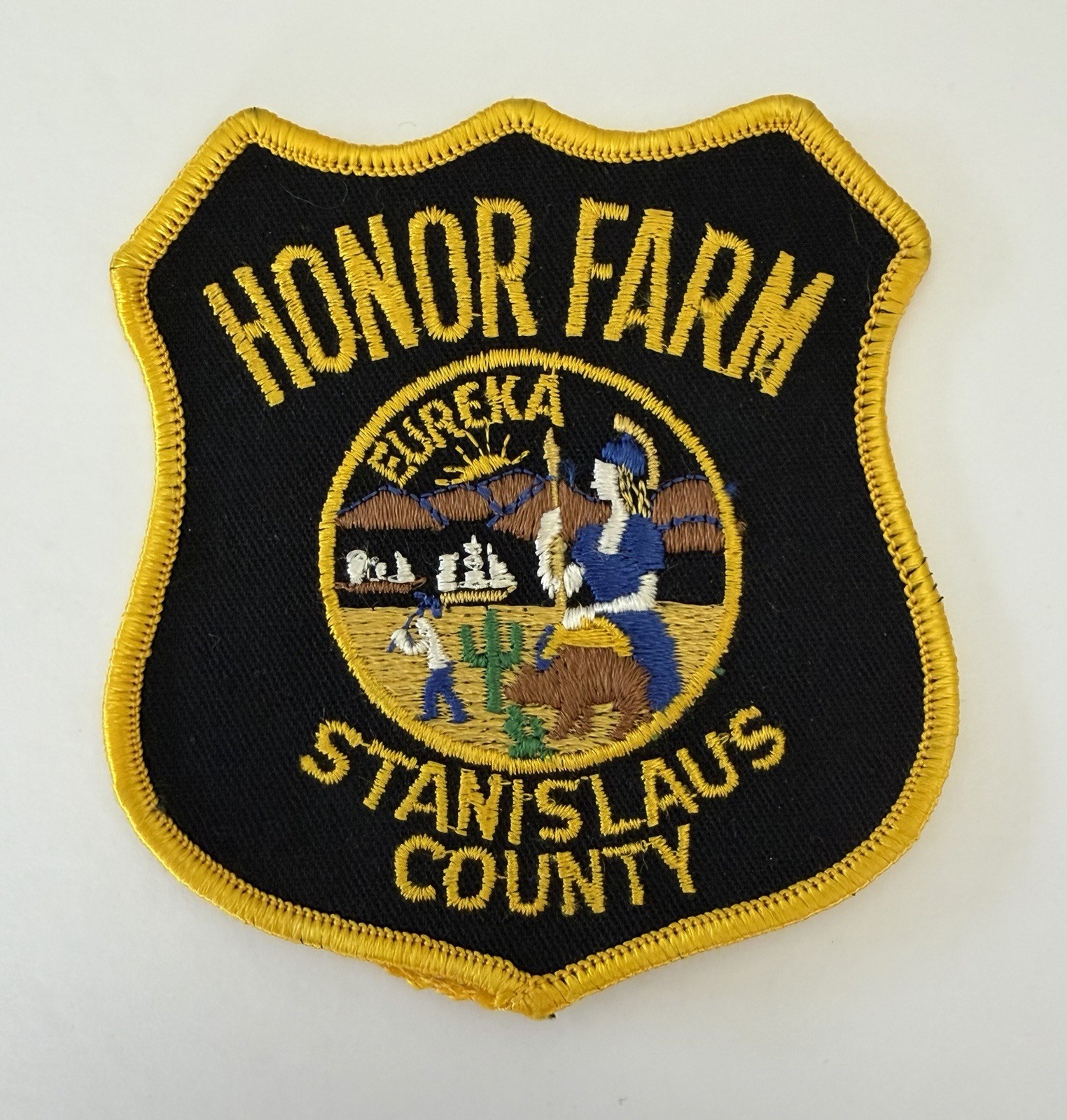 VINTAGE CALIFORNIA STANISLAUS COUNTY HONOR FARM PATCH #D58