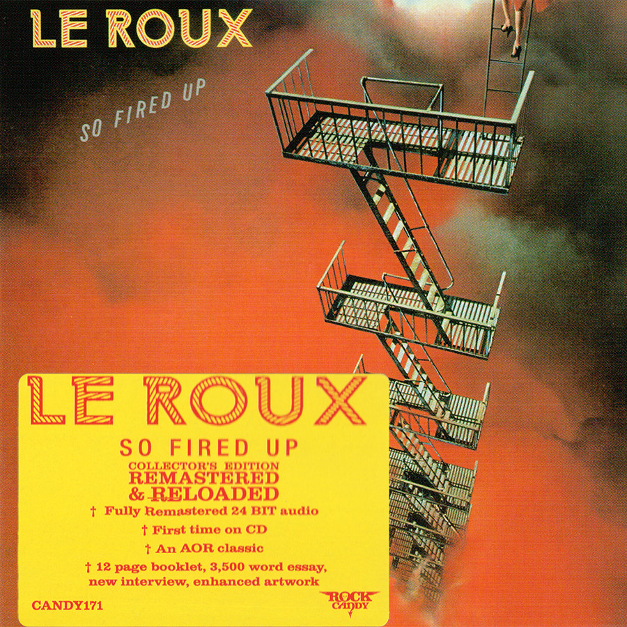 Le Roux ~ So Fired Up (1983) CD 2013 Rock Candy Records UK •• NEW ••