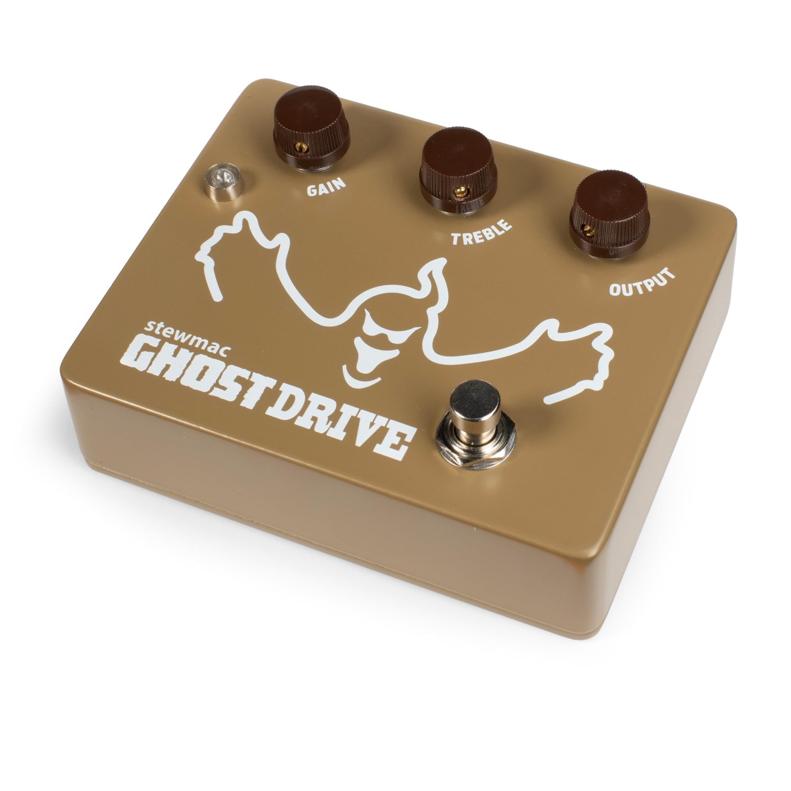 StewMac Ghost Drive Transparent Overdrive Pedal – Authentic Klon–Inspired
