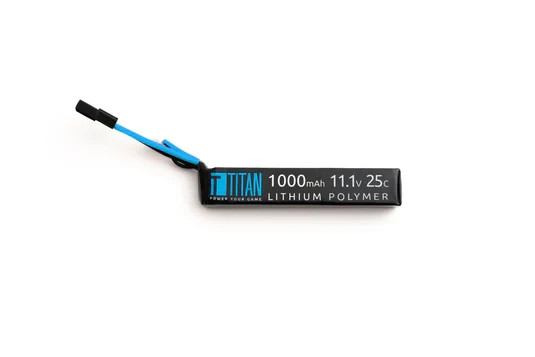 Titan Airsoft Batteries 11.1V and 7.4V With Tamyia Connectors