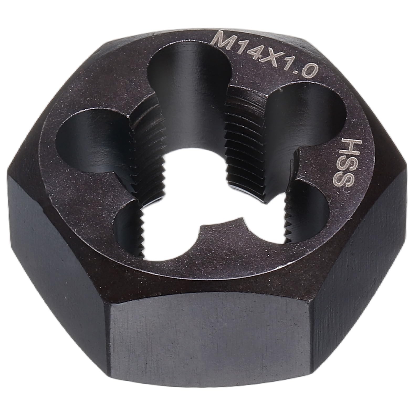 HARFINGTON Hex Threading Die M14 x 1 Metric Thread Right Hand x 1, Gray