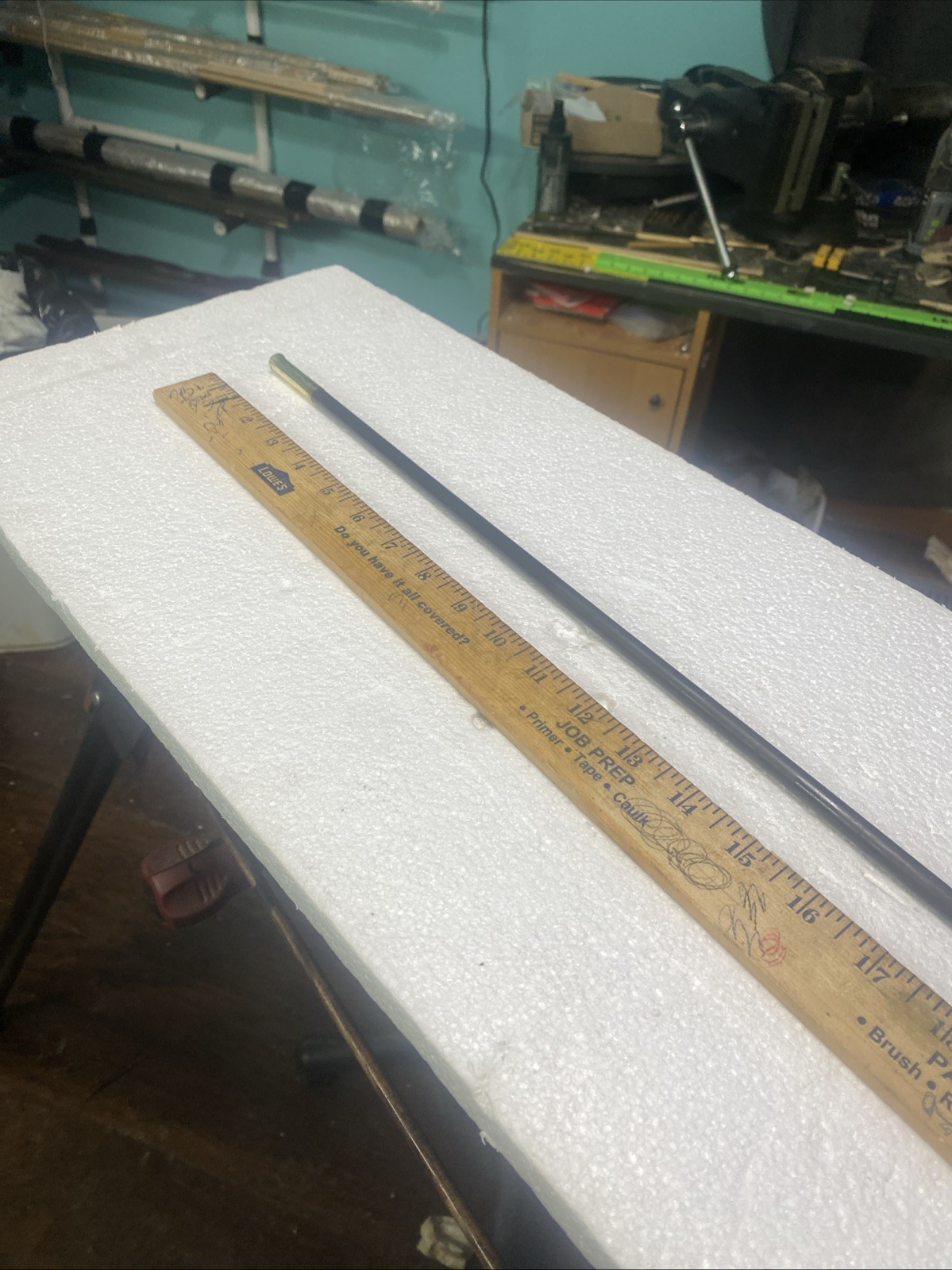Fiberglass Ramrod 28-0" Long X 3/8" Diameter