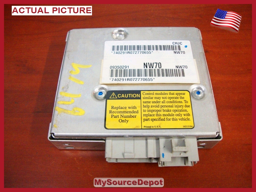 1998,1999,INTRIGUE,ABS CONTROL MODULE,9350291