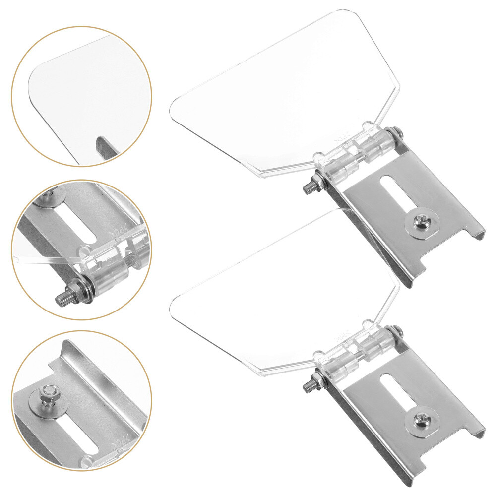 2 Pcs Eye Shields Craftsman Bench Grinder and Brackets Electrical Tools Guard