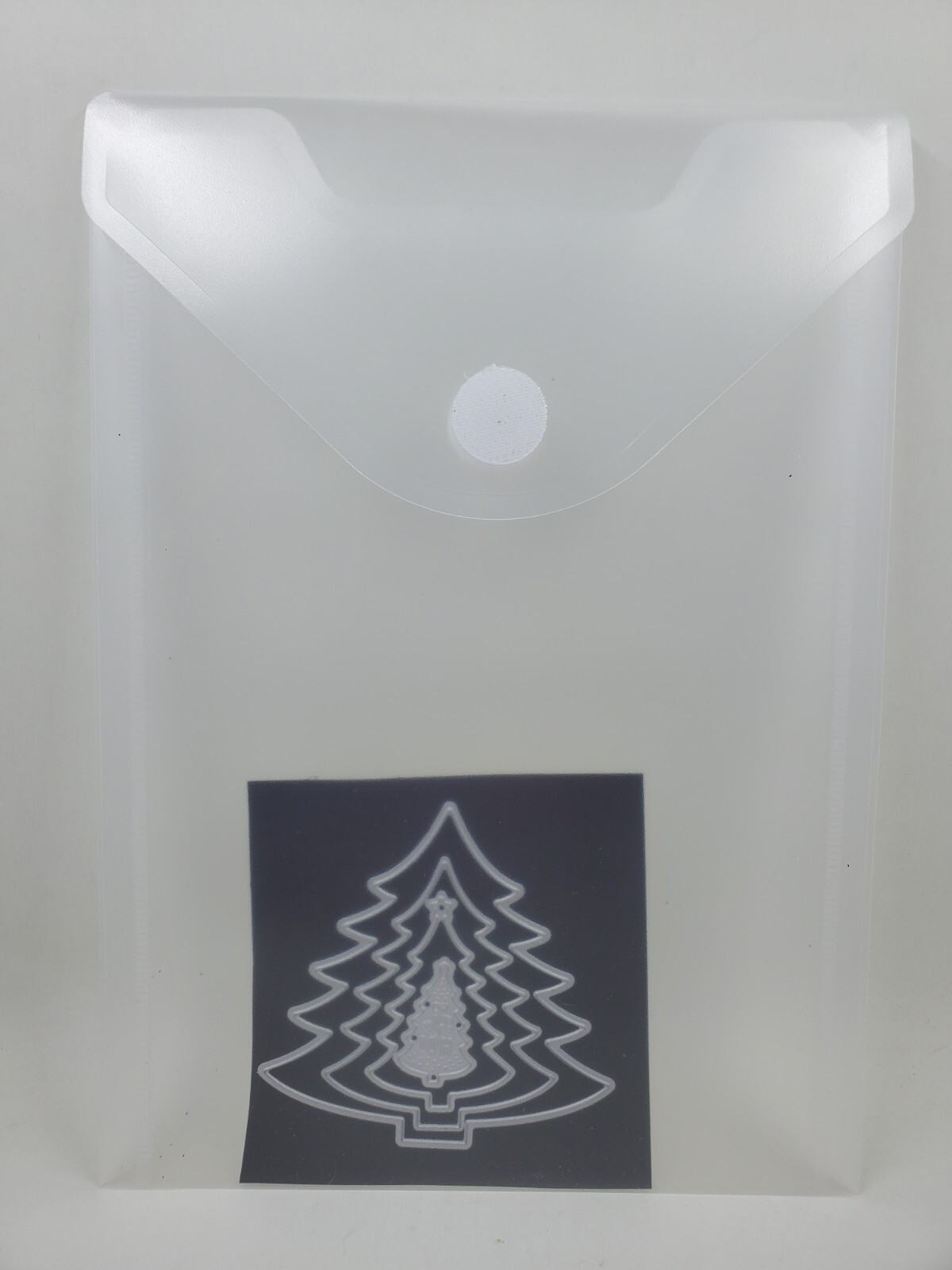 MO1 Momenta Christmas Trees thin metal 4pc die Set
