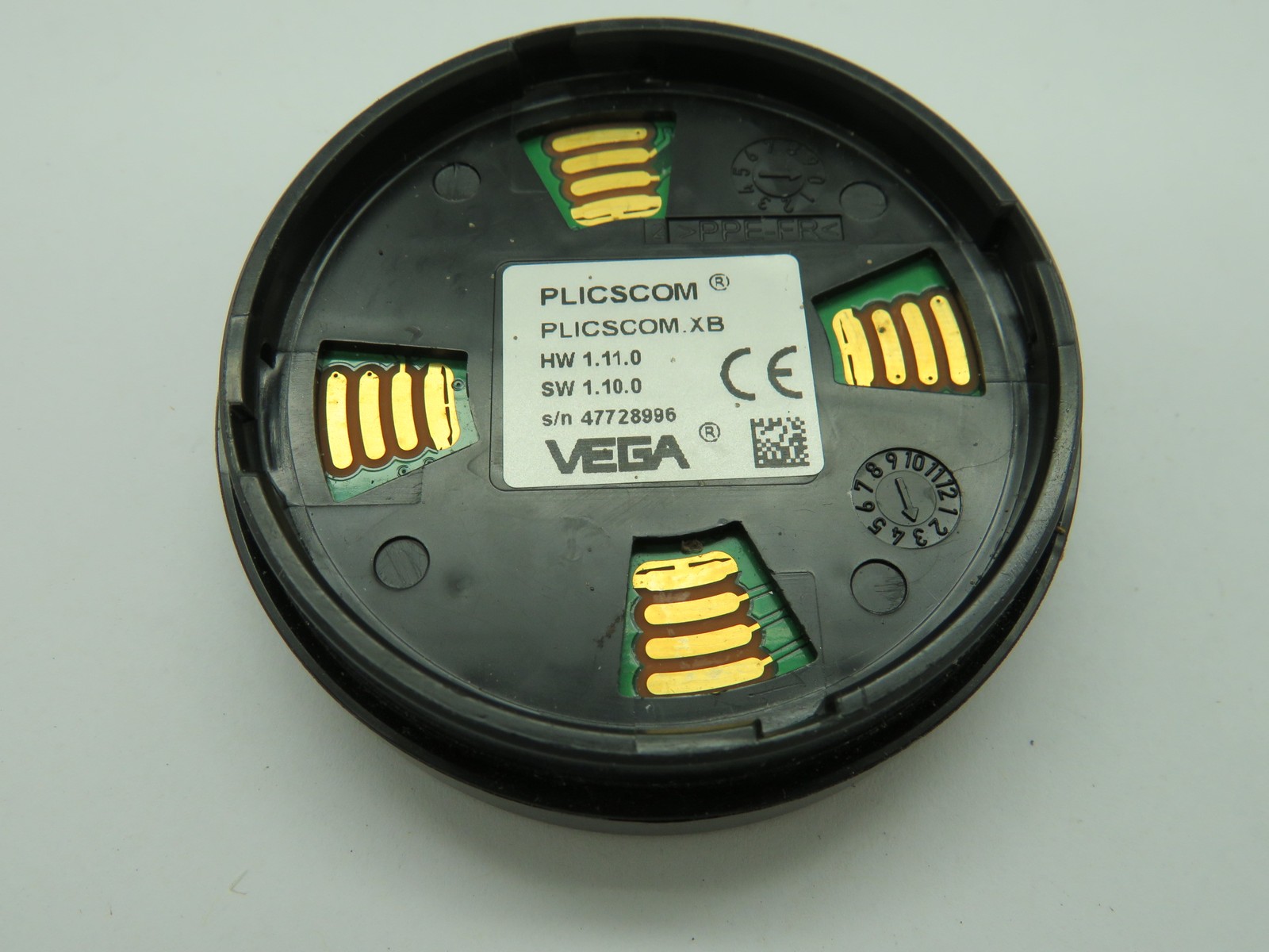 Vega PLICSCOM.XB Pluggable Display and Adjustment Module USED