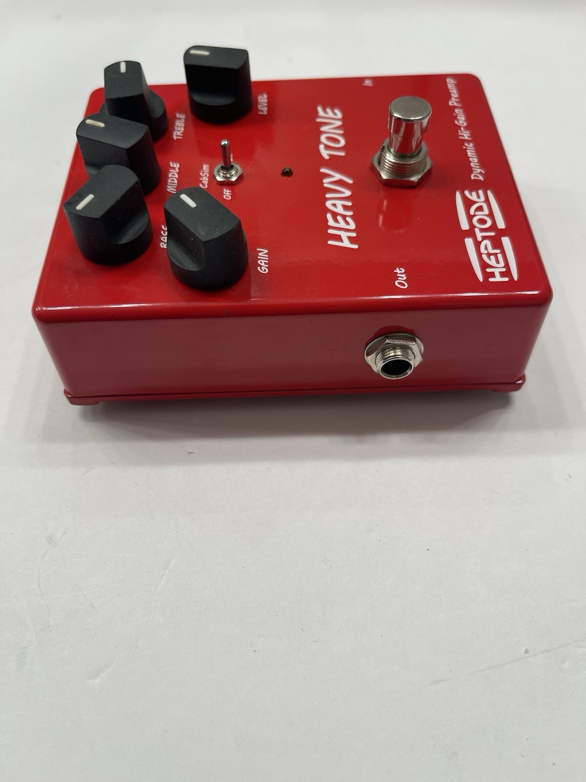 Heptode Heavy Tone Dynamic High Gain Preamp Overdrive Rare Guitar Effect Pedal