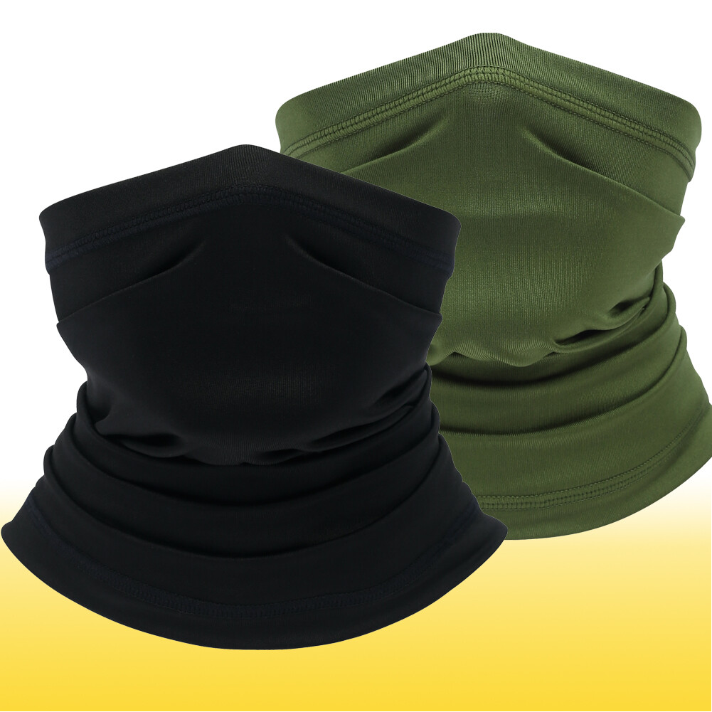 Face Mask UV Sun Protection Neck Gaiter Bandana Scarf Covering Cycling Cap Soft