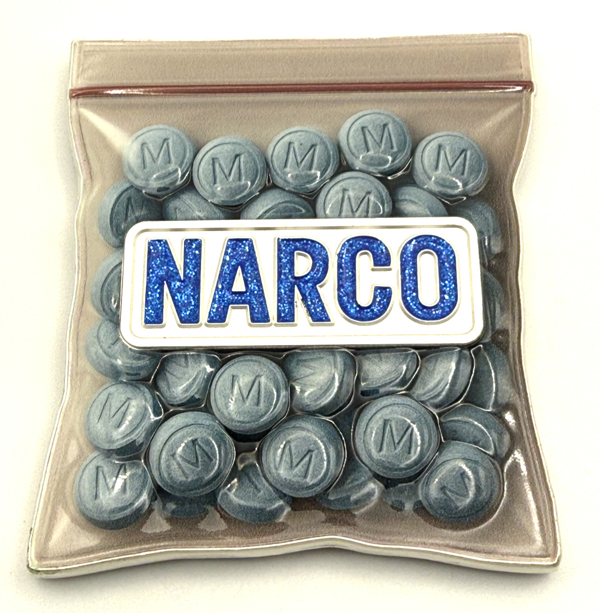 G54 Honea Path South Carolina Police Narco Pill Bag Narcotics Challenge Coin